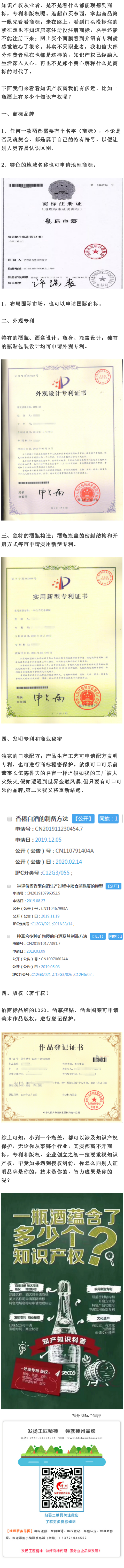 你知道一瓶酒有多少個(gè)知識(shí)產(chǎn)權(quán)嗎？